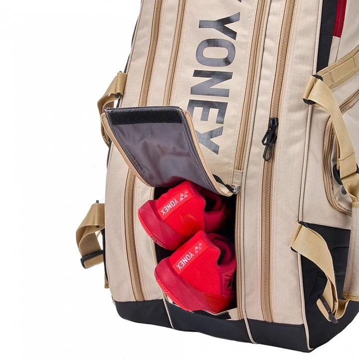 Yonex 72629 Gearlogic Racketbag 9R Beige